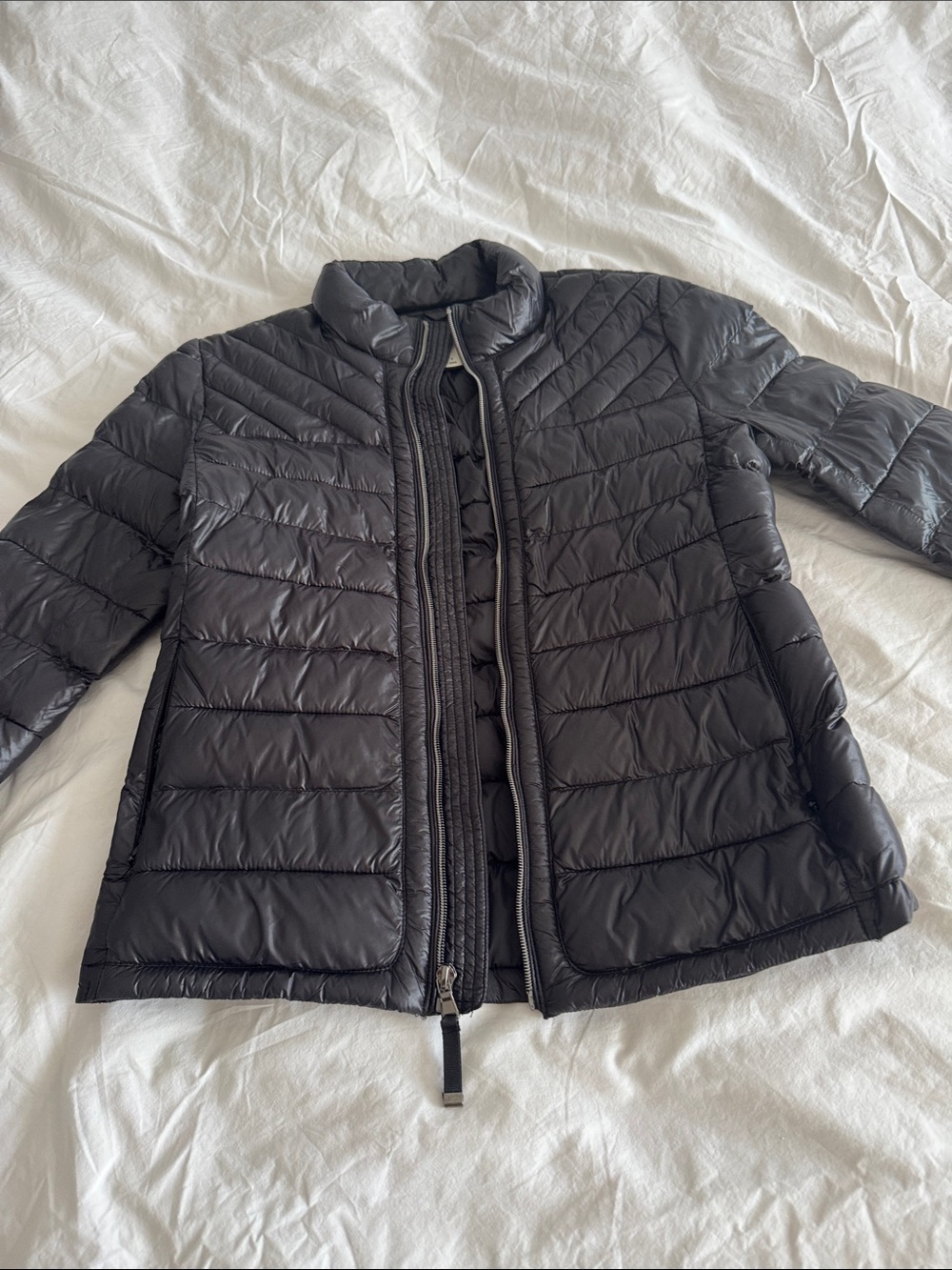 GAP Women's Black Quilted Lightweight Puffer Jacket